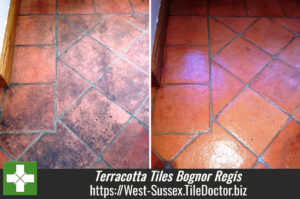 Deep Cleaning Terracotta Tiles in Bognor Regis